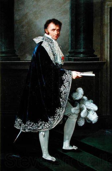 Robert Lefevre Count Mollien in Napoleonic court costume Spain oil painting art